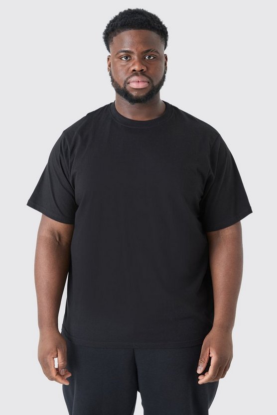 Plus 2er-Pack Basic T-Shirts