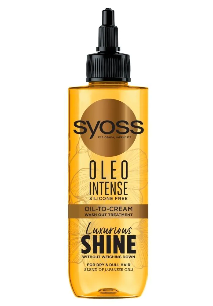 Syoss Oil-To-Cream Oleo Intense procedūra