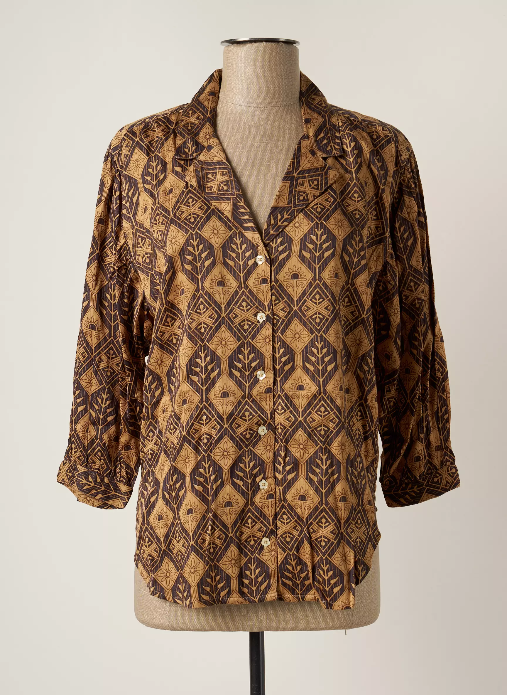 Chicosoleil Chemisiers Femme couleur marron