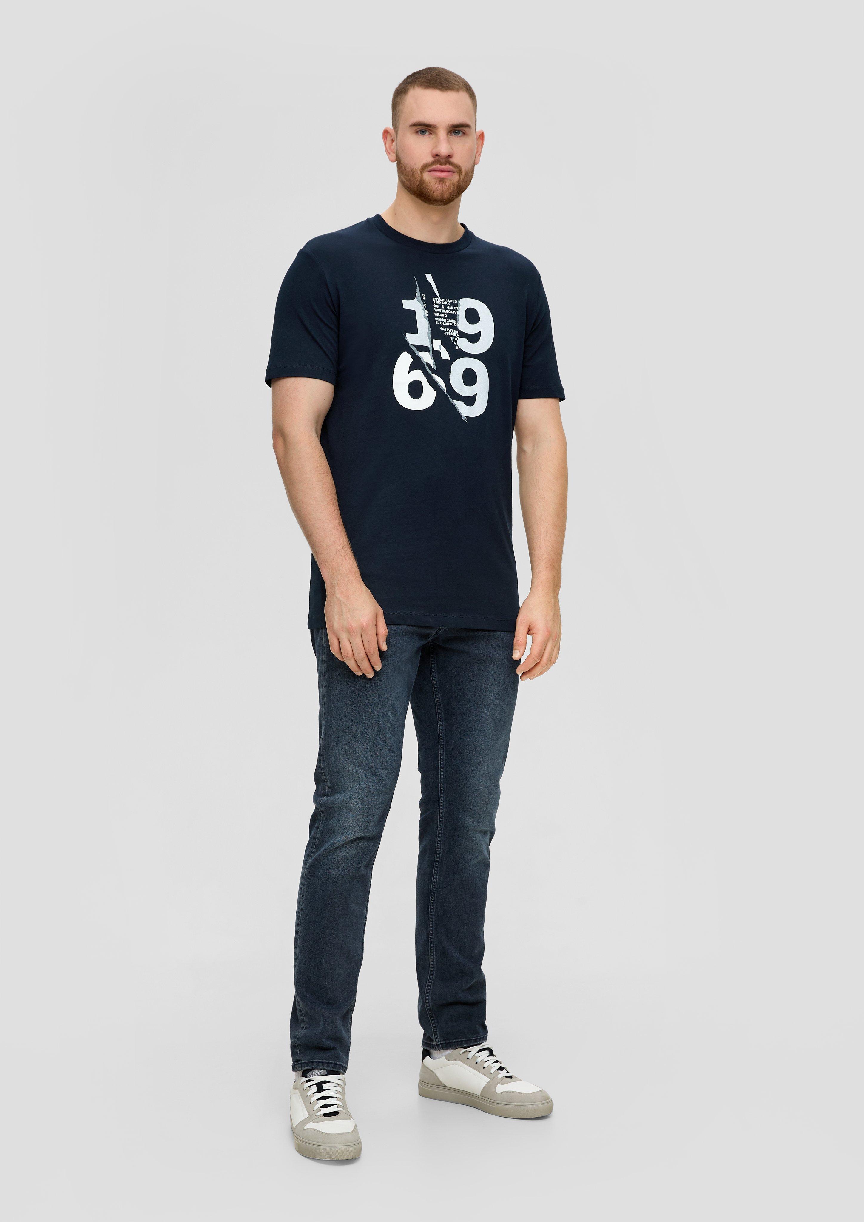 T-Shirt mit Frontprint  2143448-59D2