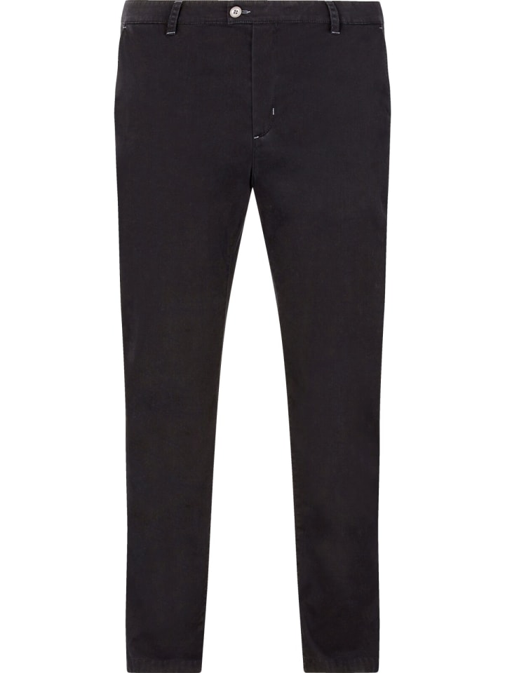 Charles Colby Tiefbundhose BARON HIAS in schwarz günstig kaufen