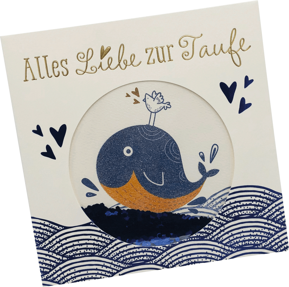 Grußkarte Taufe Handmade, 1 St