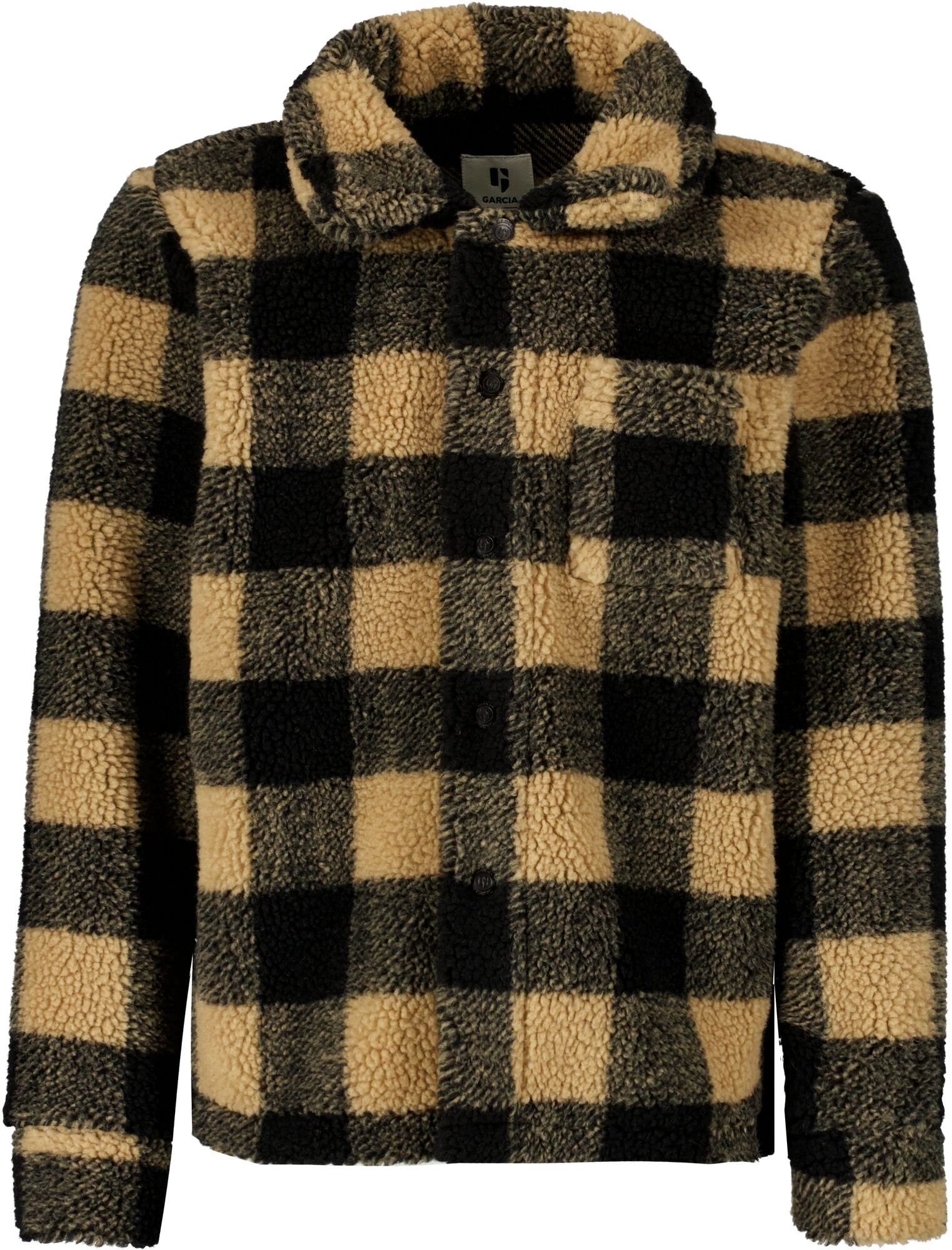 Garcia Cardigan karierte Hemdjacke