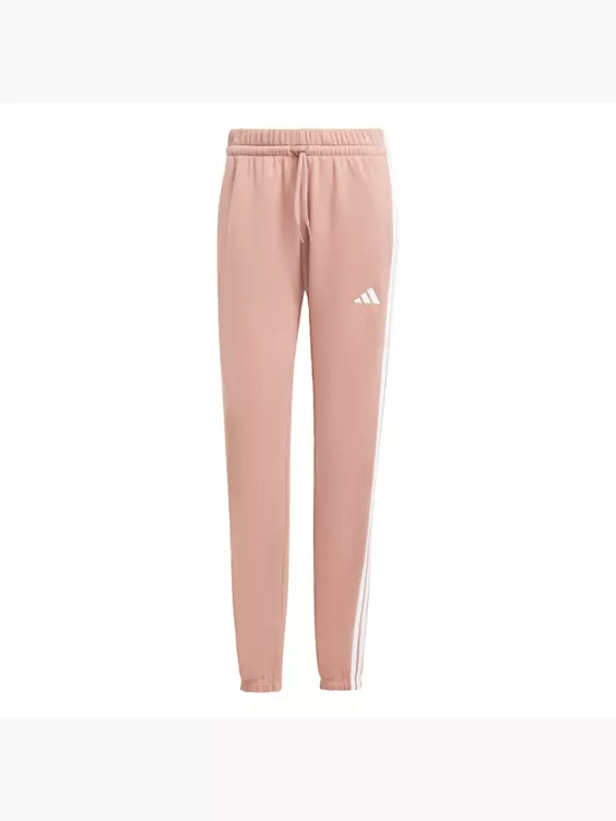 adidas Essentials 3-Streifen French Terry Cuffed Hose