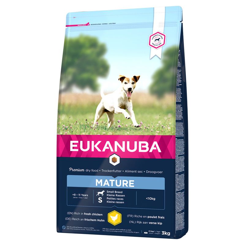 Eukanuba Mature Dog Small Breed Huhn
