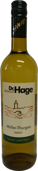 2022 Müller-Thurgau lieblich - Weingut Dr. Hage GbR