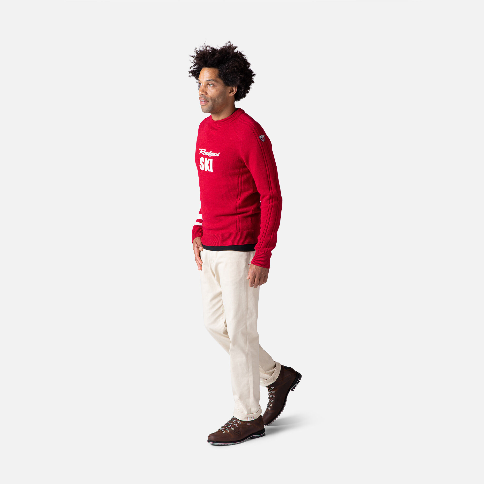 Pull en maille Signature homme