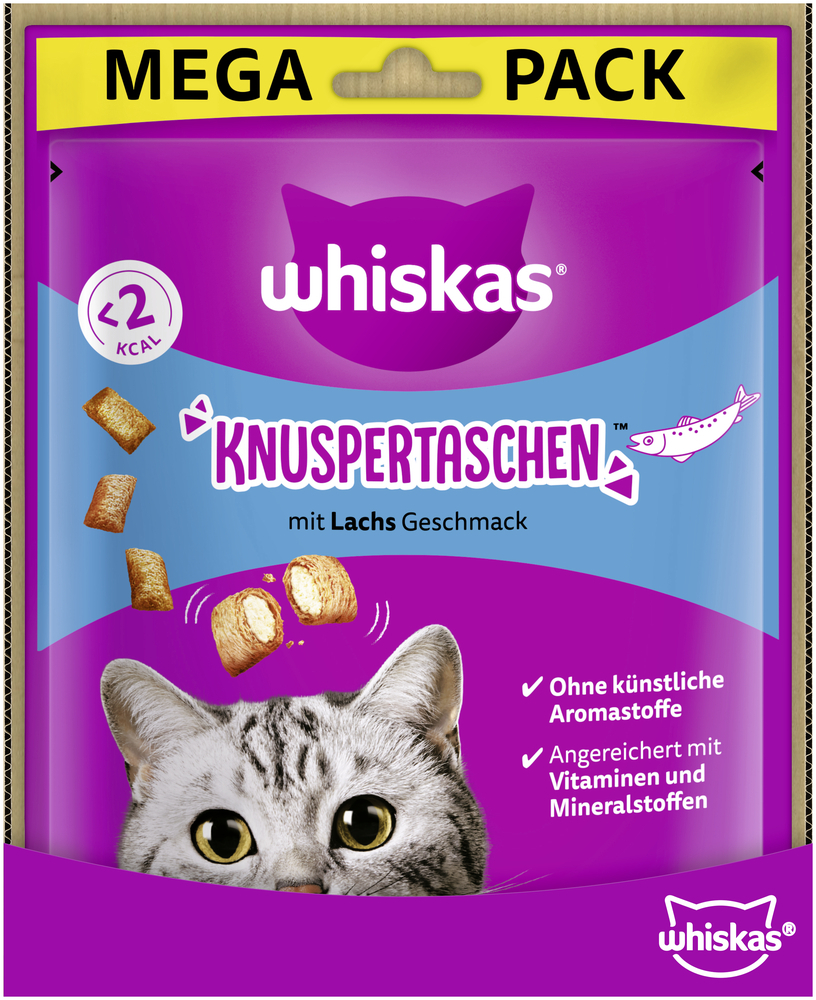 Whiskas Snacks Whiskas Knuspertaschen 4x180g
