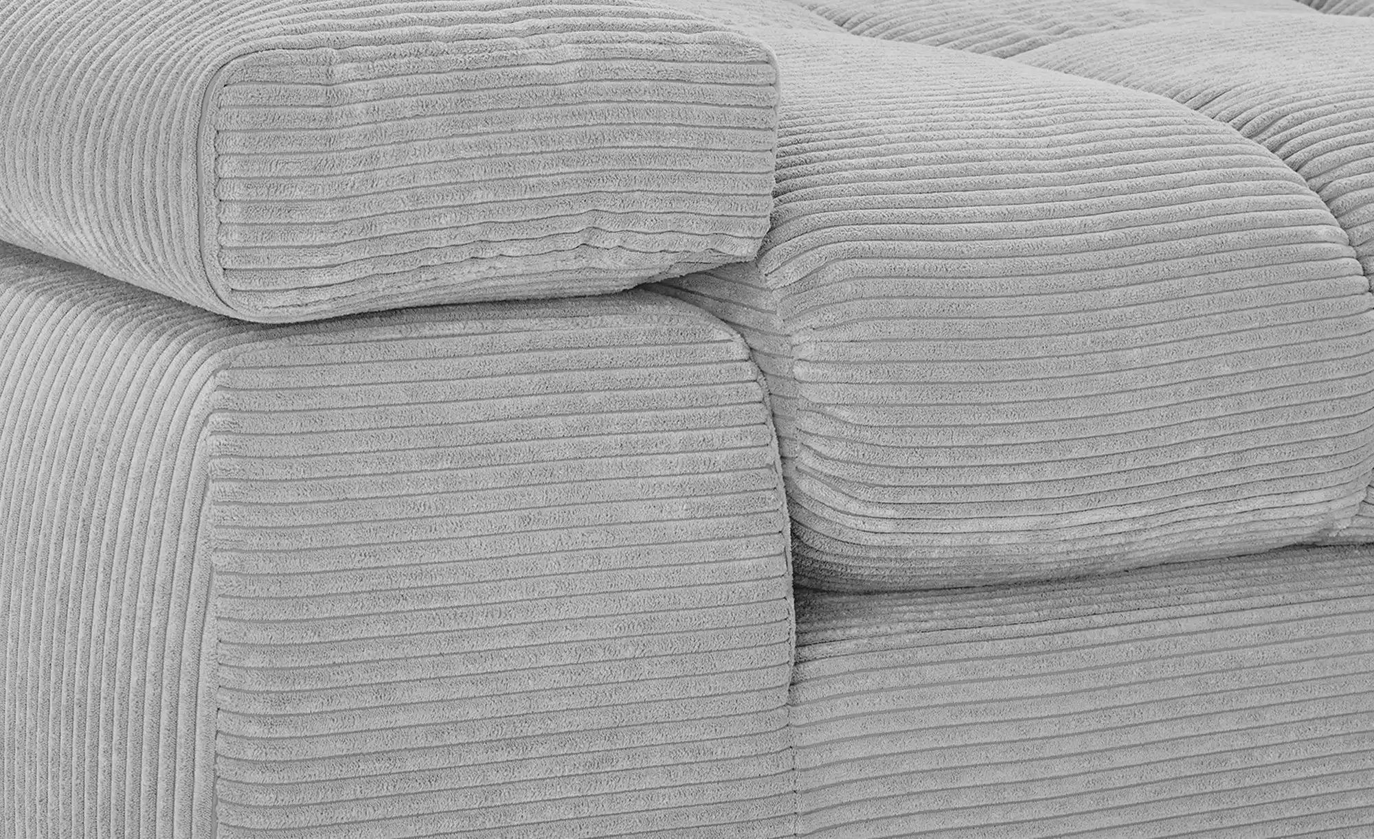 bobb Ecksofa  mit trendigem Cordbezug Hella