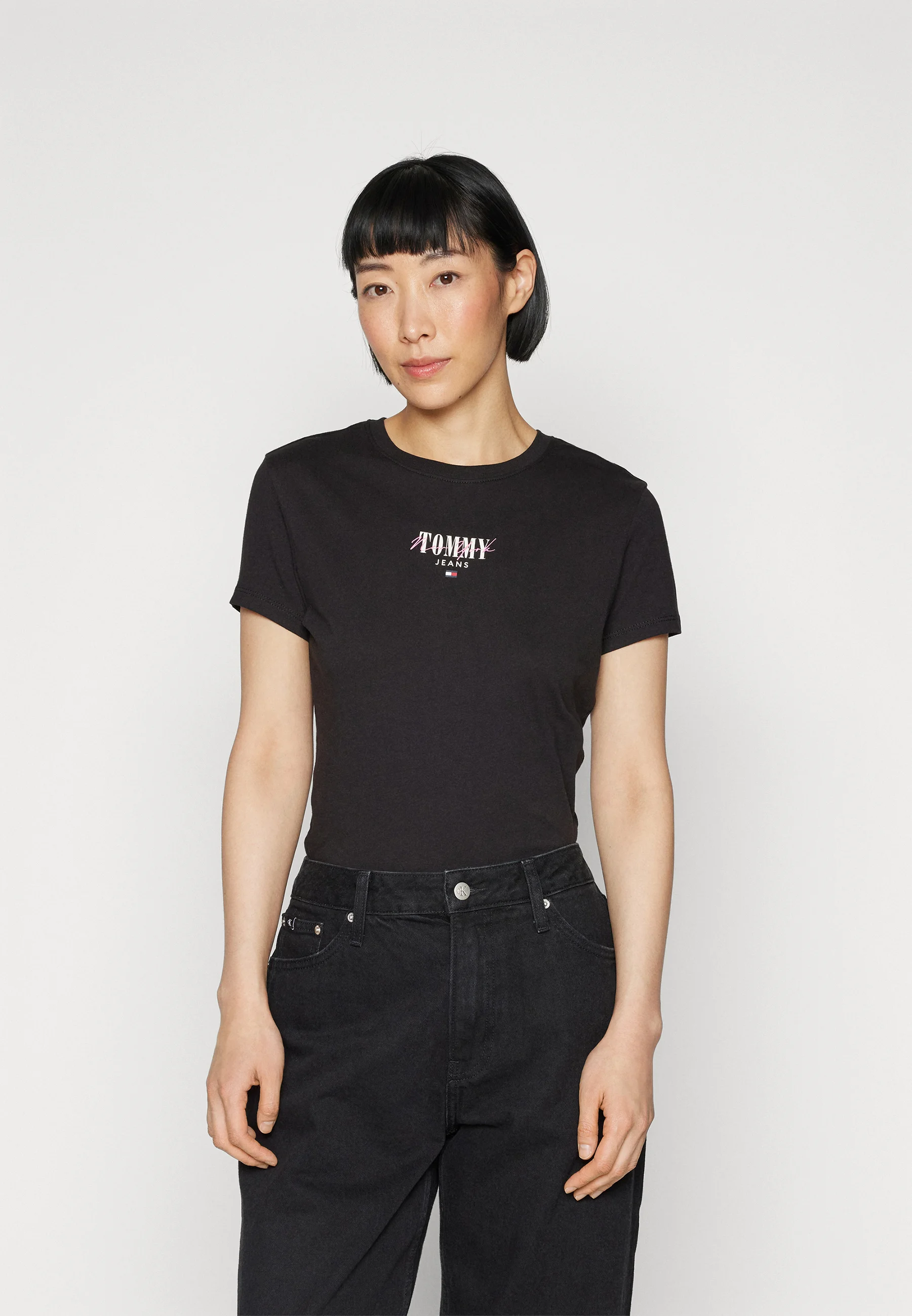 Tommy Jeans ESSENTIAL LOGO - Camiseta con estampado