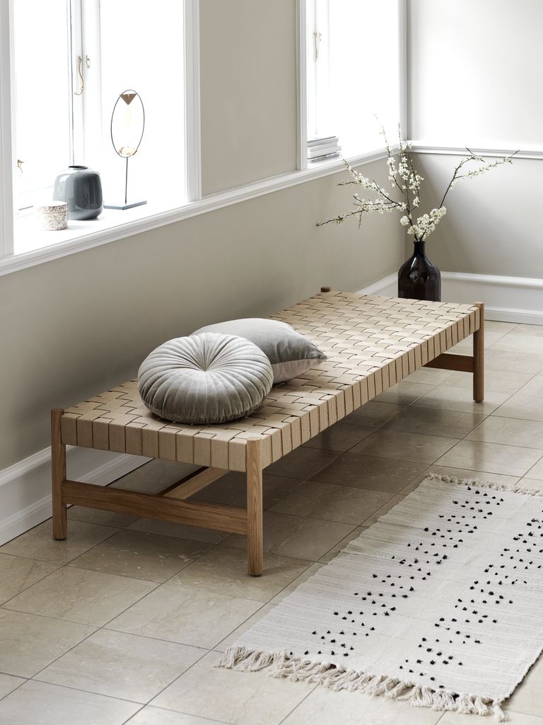 VADEHAVET VADEHAVET Schlafsofa 189x67 Naturstoff/Eiche
