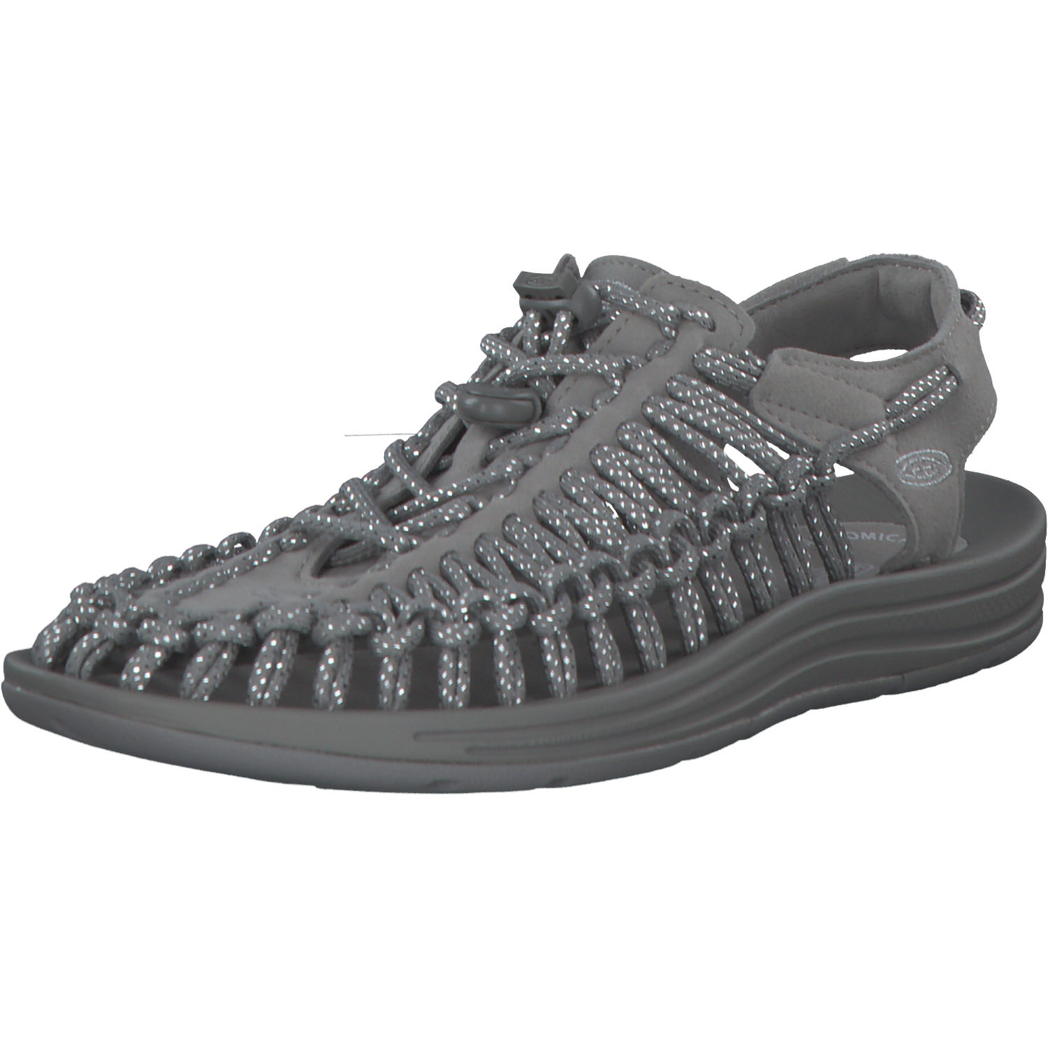 Keen Uneek 102519, Sandalen, Damen, silver/drizzle