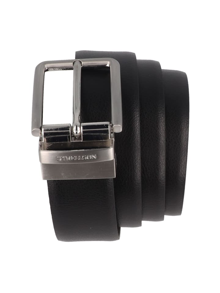 Strellson Gürtel Leder in black-d'brown günstig kaufen
