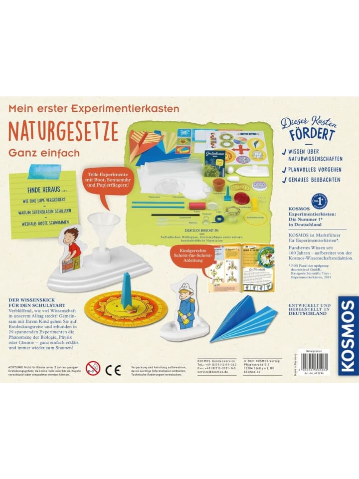Kosmos Mein erster Experimentierkasten Naturgesetze - 5-8 Jahre günstig kaufen onesize