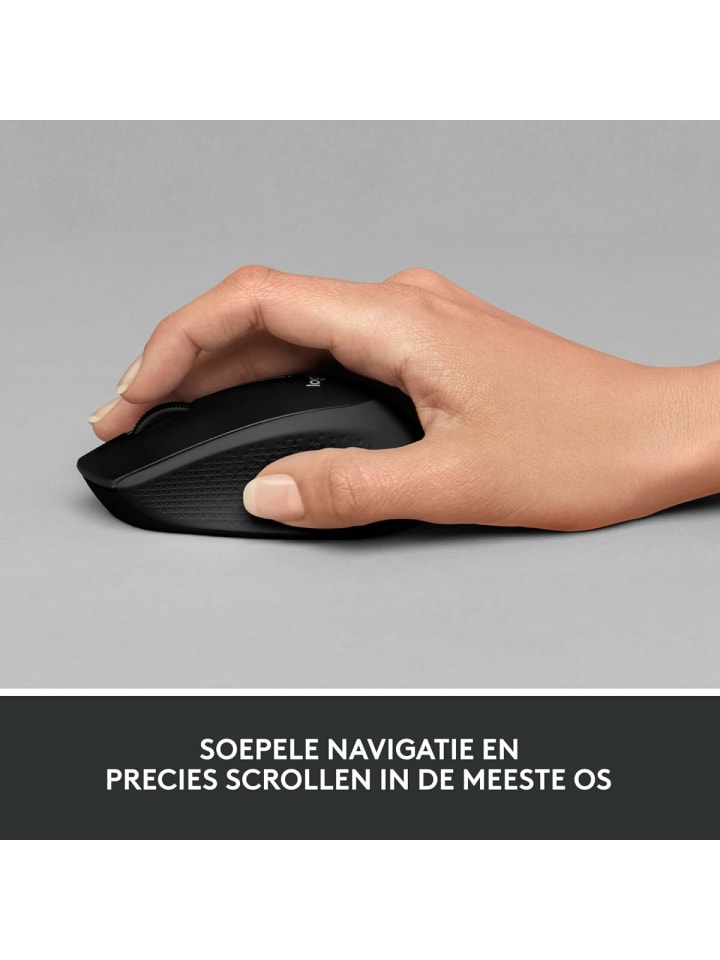 Logitech M330 Silent Click Wireless Maus – Ideal für ruhige Büros in Schwarz günstig kaufen onesize