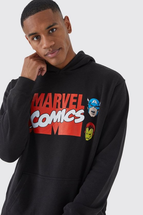 Hoodie mit lizenziertem Marvel-Print