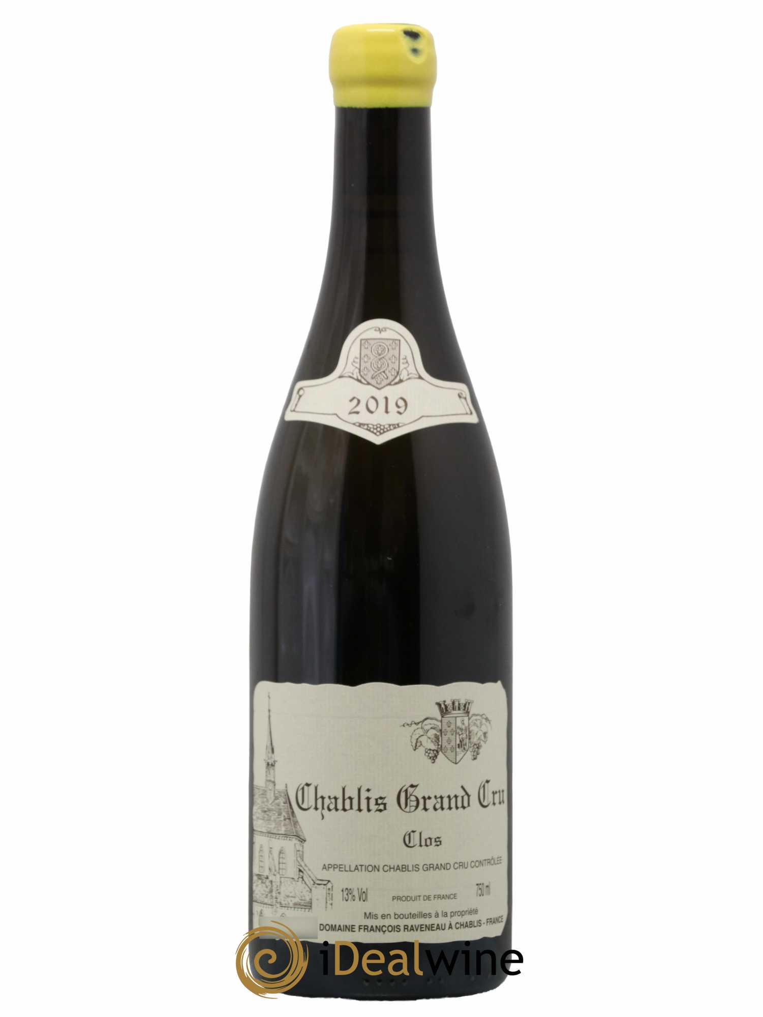 Chablis Grand Cru Clos Raveneau (Domaine)  2019 - Lot de 1 Bouteille