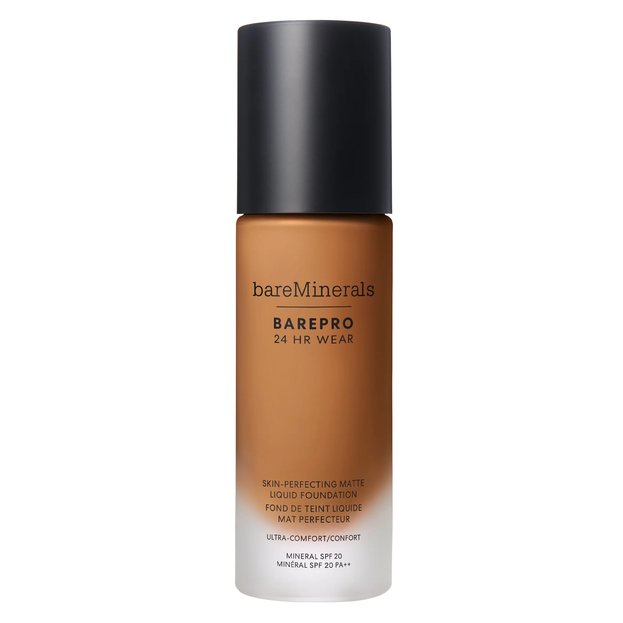 Base líquida matte BAREPRO 24 HR WEAR para o rosto - Base líquida