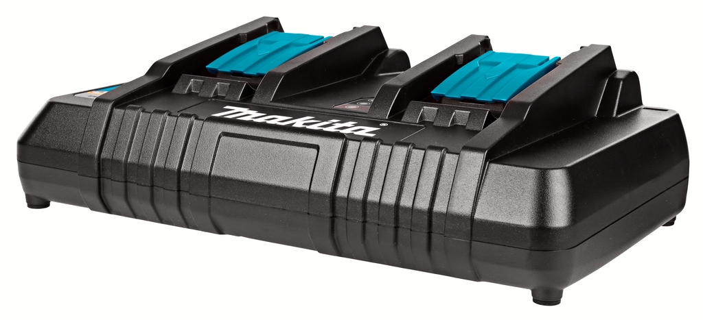 Makita tilbehør 196933-6 DC18RD Dobbel hurtiglader 9,6-18 Volt Li-ion/Ni-MH