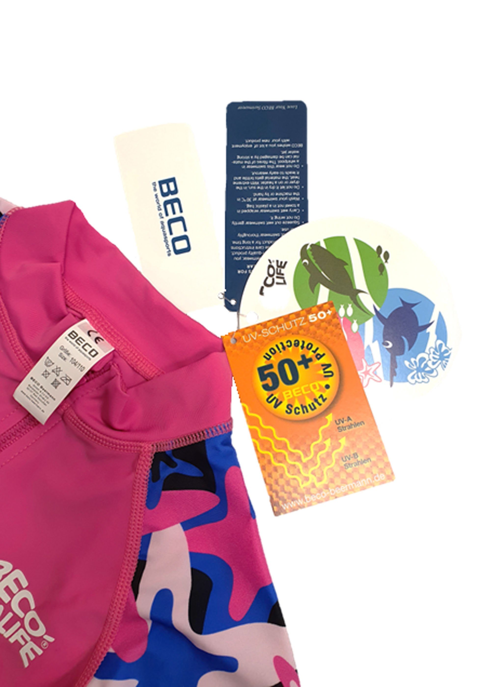 Beco Beermann Badeanzug BECO-SEALIFE® UV50+ Schutzanzug (2-St) mit sicherem Sonnenschutz