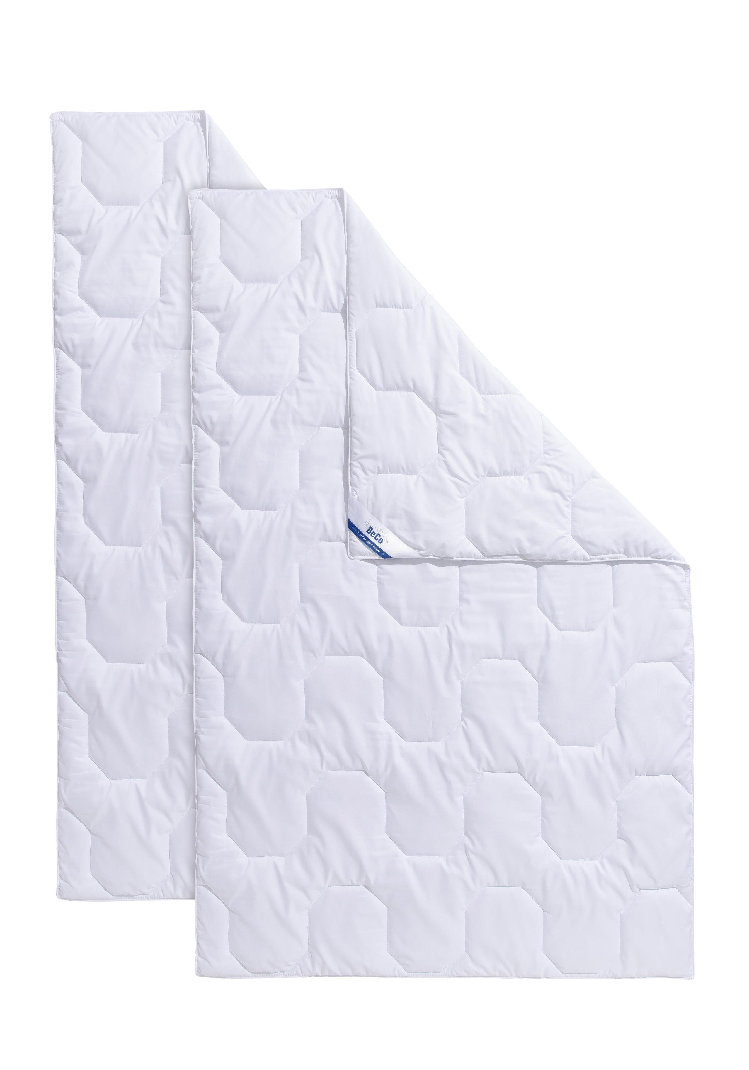 Microfaserbettdecke, 2 für 1, Bettdecke in 135x200, cm und weiteren Größen erhältlich, Beco, Füllung: Polyester, Bezug: Polyester, Bettdecke inklusive 1 Gratis-Leichtdecke.