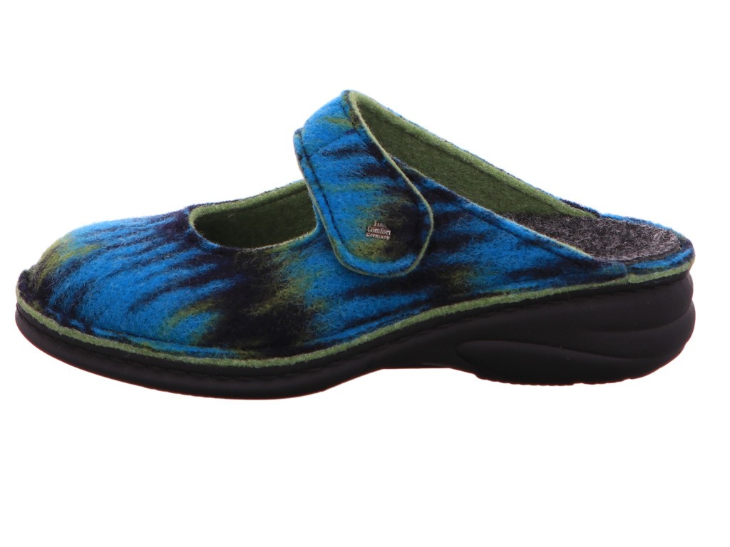 FINN COMFORT Hausschuhe blau GLARUS