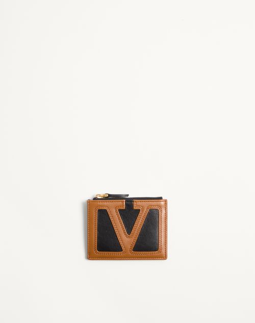 Porta-cartões Valentino Garavani Viva Superstar Nappa