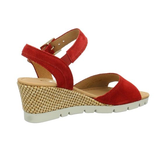GABOR Komfort Sandalen rot