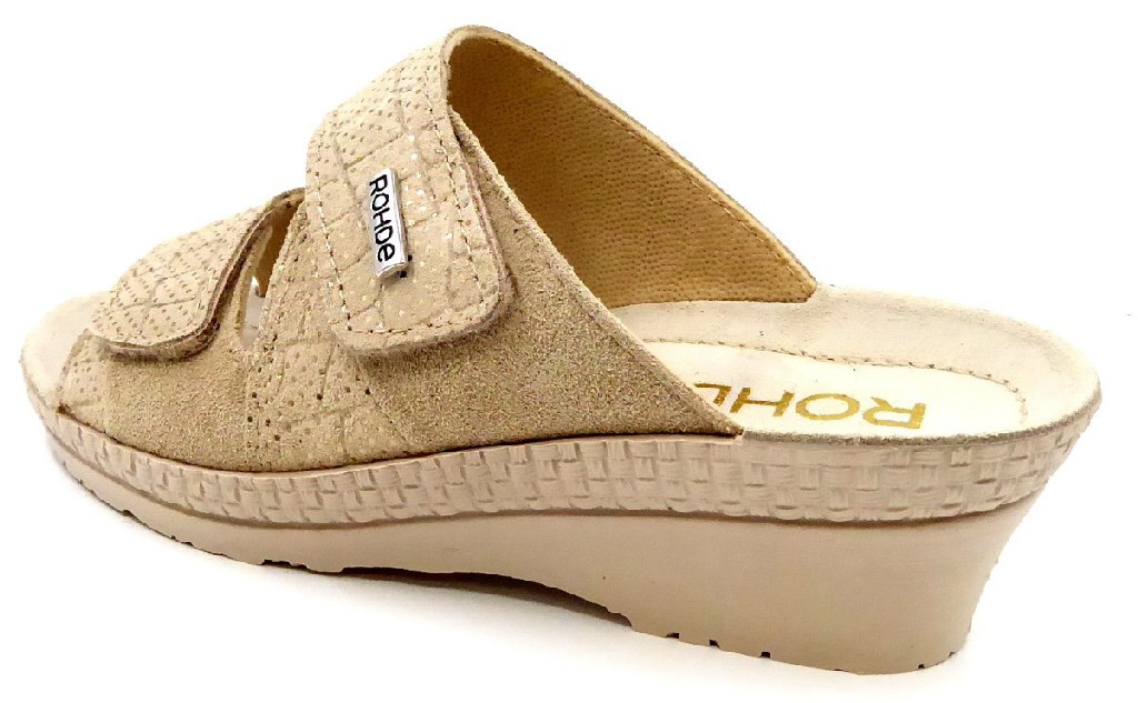 ROHDE Komfort Sandalen beige