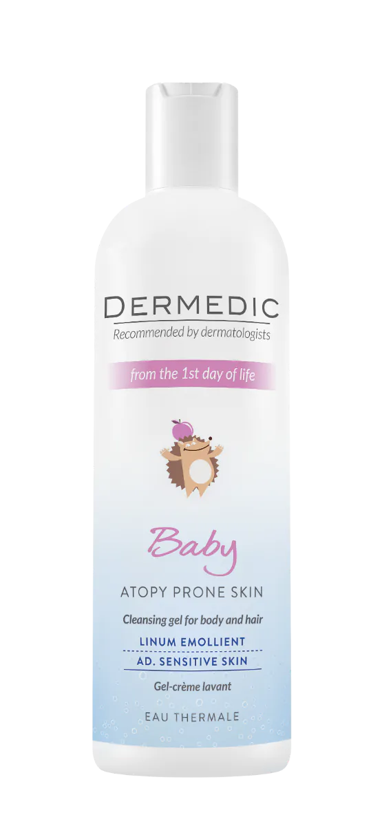 Dermedic Emolient Baby Linum Κρεμώδες τζελ καθαρισμού
