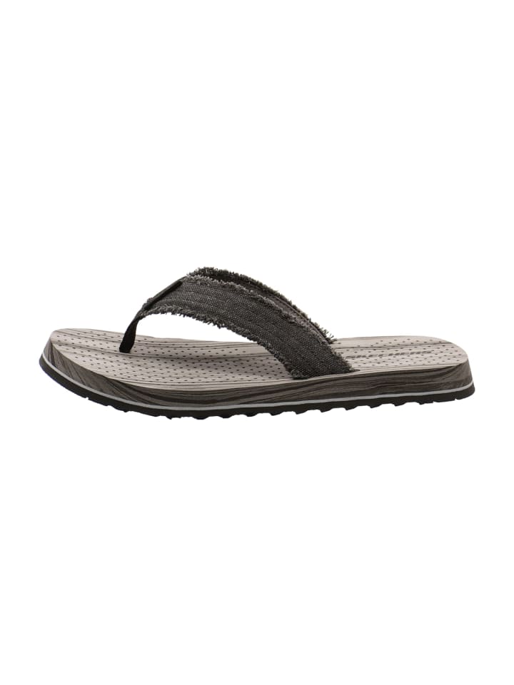 Skechers Zehentrenner in Schwarz günstig kaufen