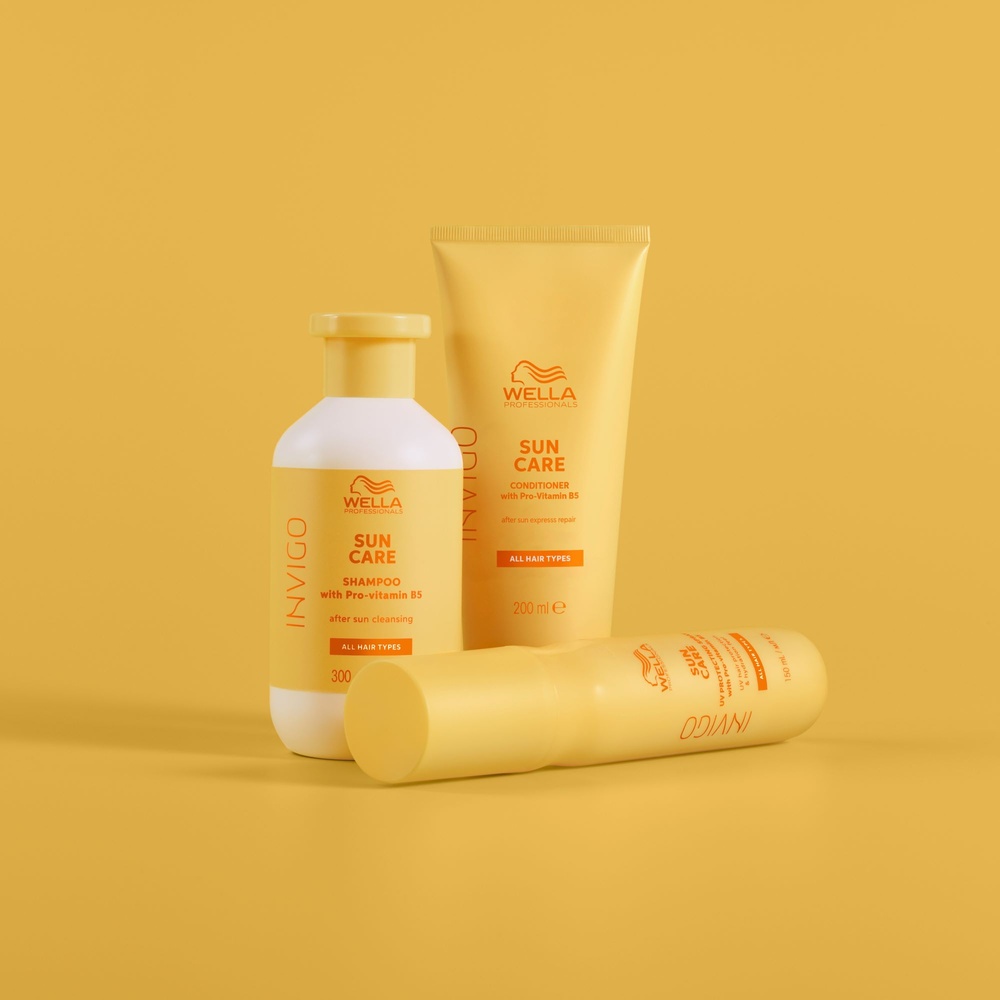 Wella Invigo Sun Shampoing nettoyant réparateur après-soleil Shampoing