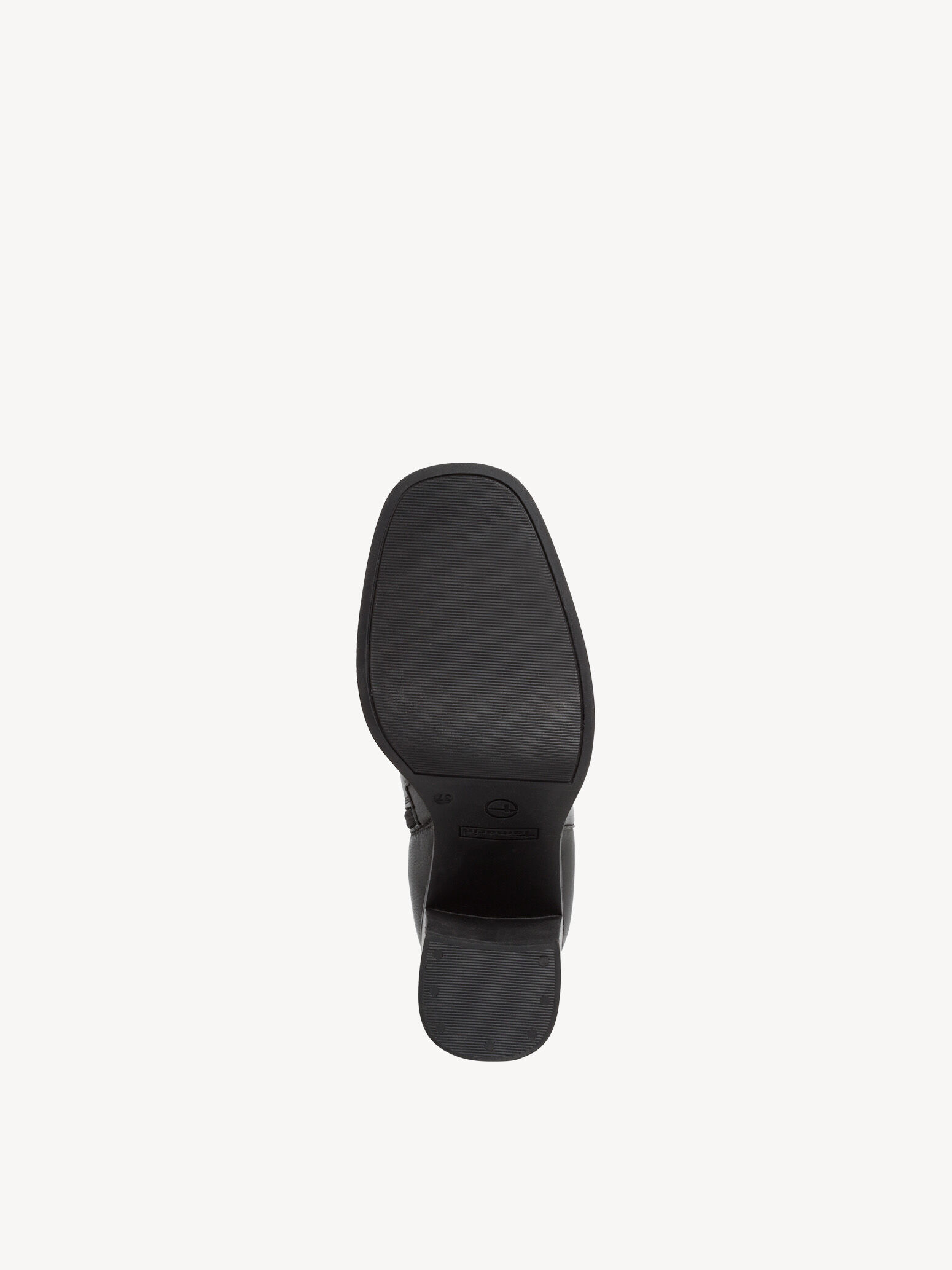 Bottine en cuir - noir