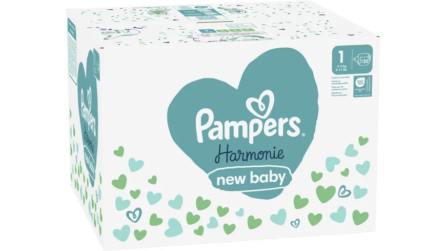Pampers Harmonie Windeln Gr.1 2-5kg Monatspackung