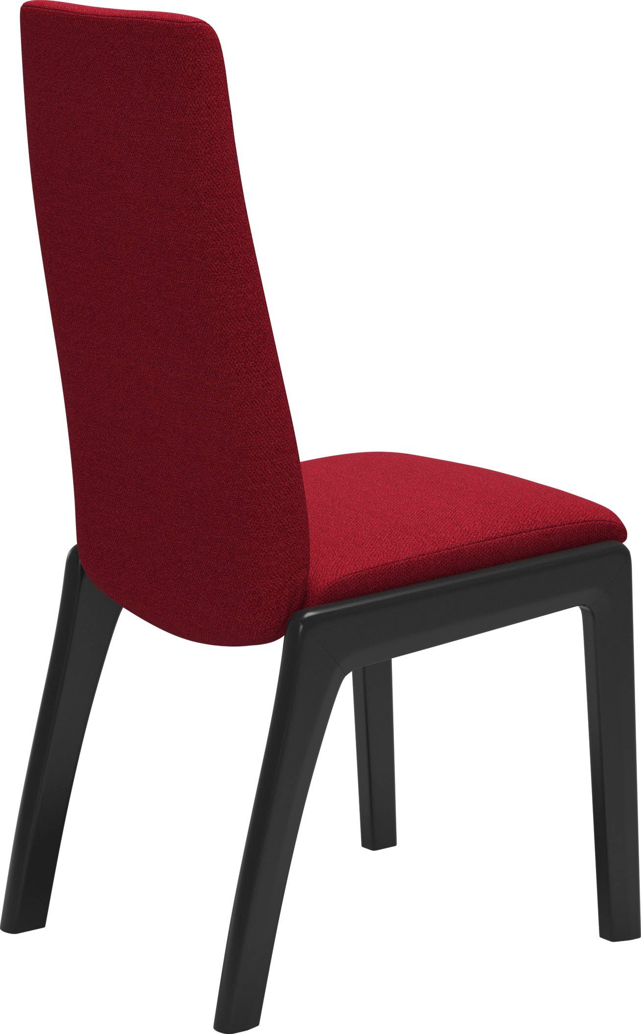 Stressless® Polsterstuhl Laurel, Low Back, Größe L, mit abgerundeten Beinen in Schwarz