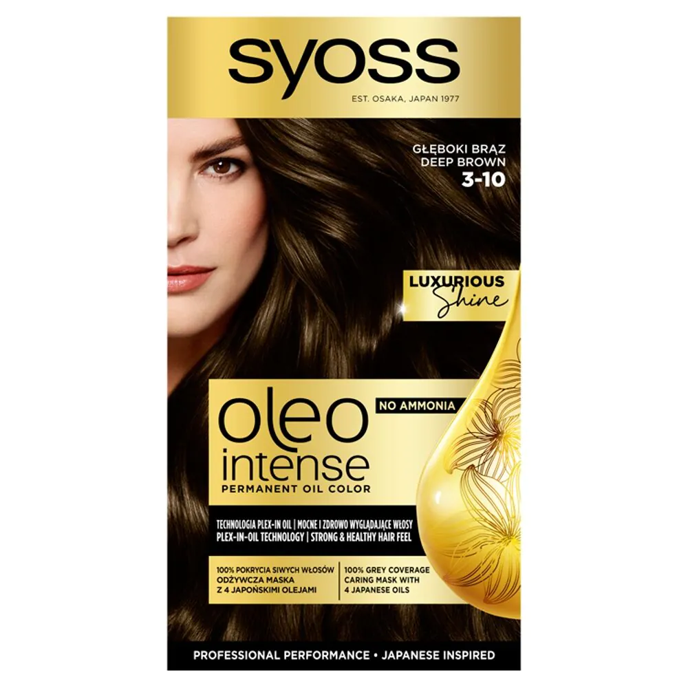 Syoss Oleo Hårfarve 3 - Dybbrun