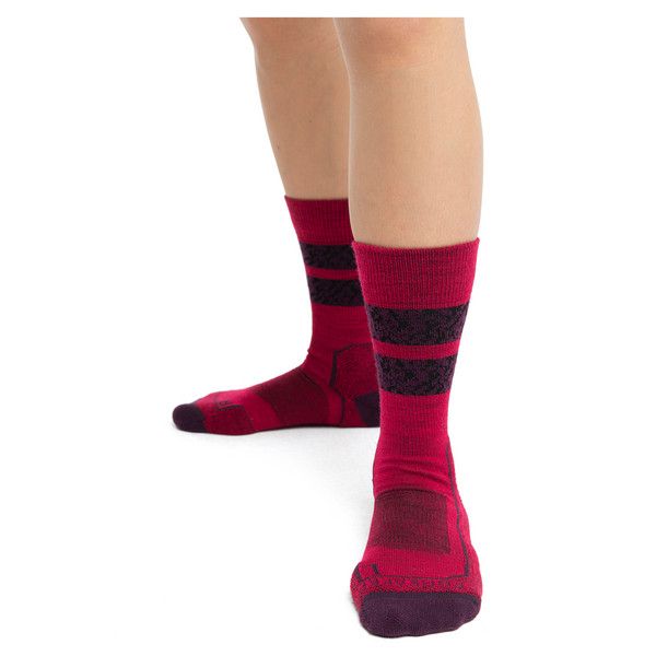 W HIKE+ LIGHT CREW NATURAL SUMMIT Damen - Wandersocken