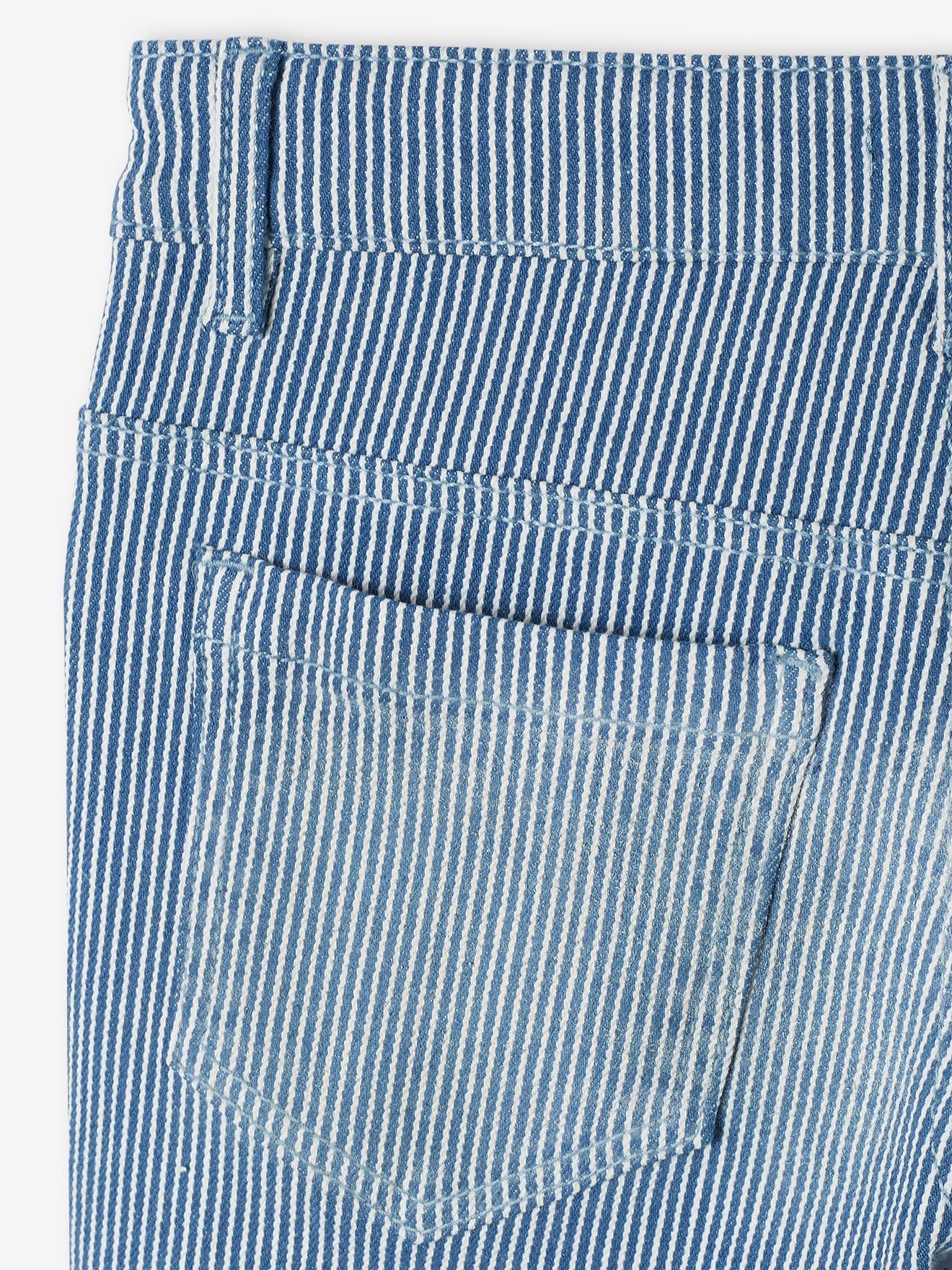 Bermuda couleur garçon en toile bronze
