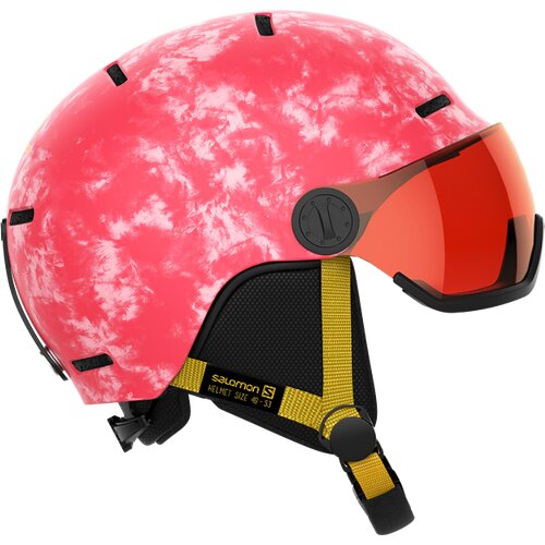 KINDER HELM HELMET GROM VISOR RENTAL PINK/UNIVERS