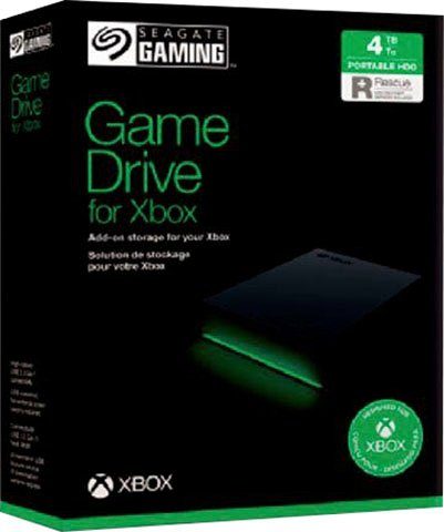 Seagate Game Drive Xbox 4TB externe Gaming-Festplatte (4 TB)