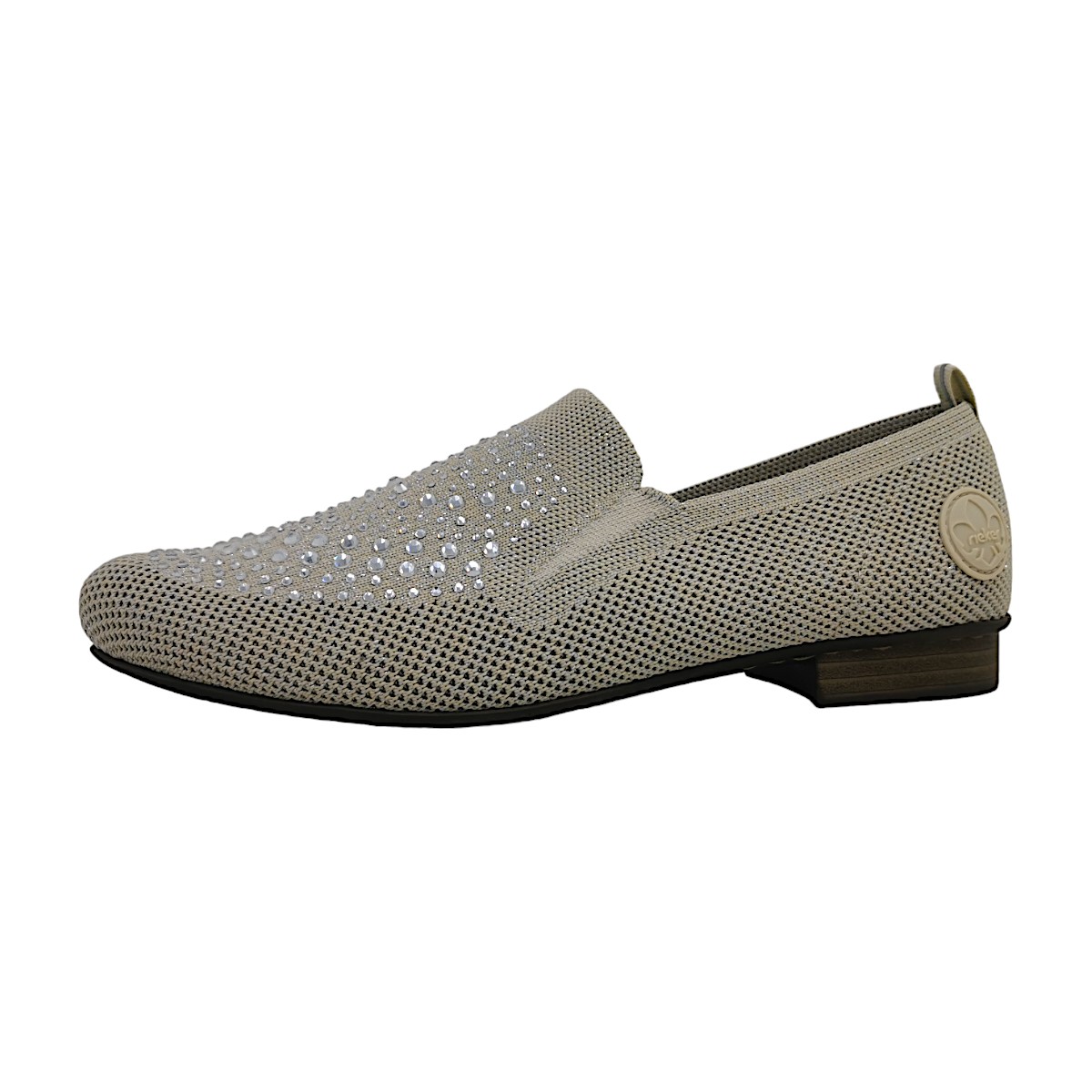 Rieker Knitup 193 51989-64 Grau 64 Stone