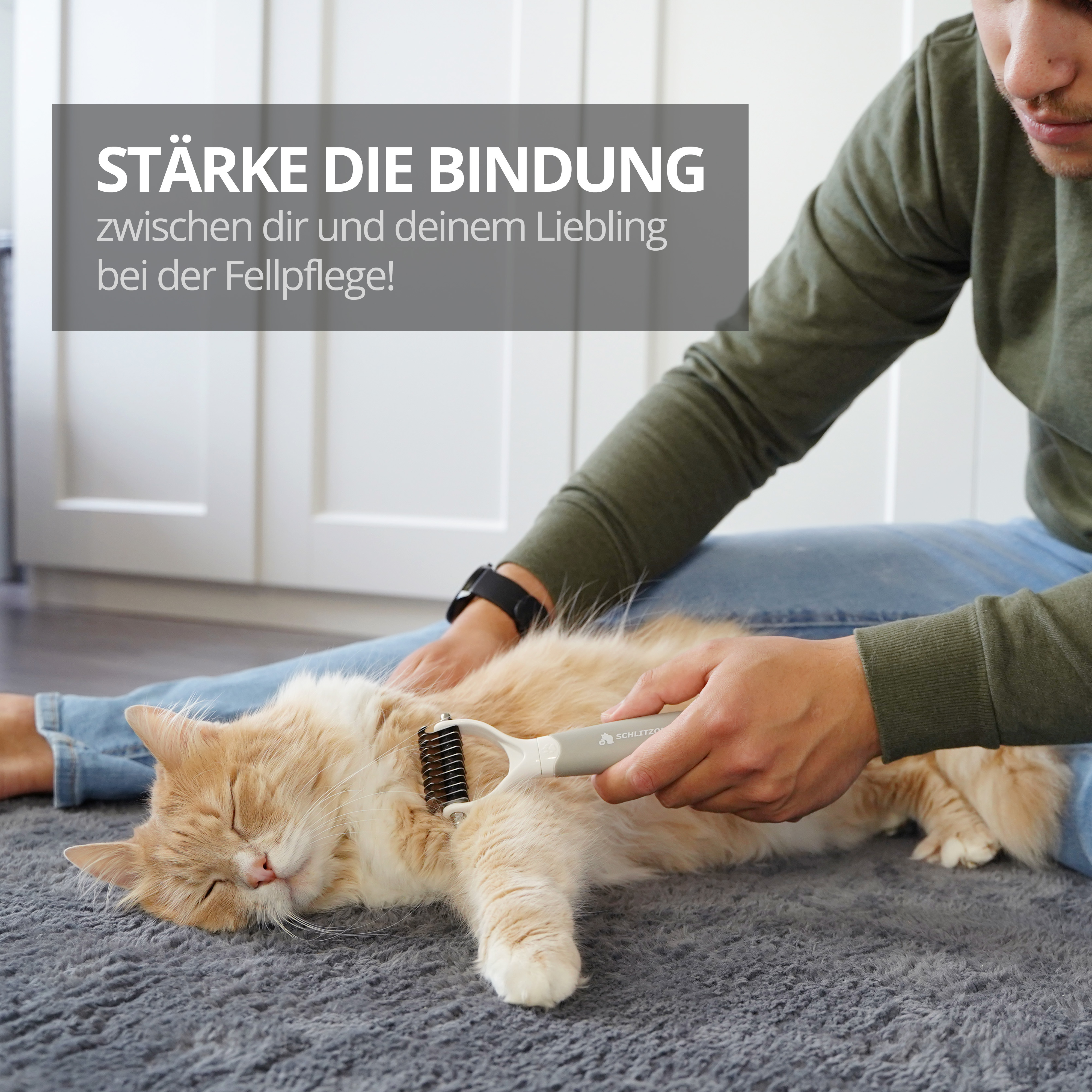 Schlitzohr Fellpflege Schlitzohr Unterfellbürste Cookie