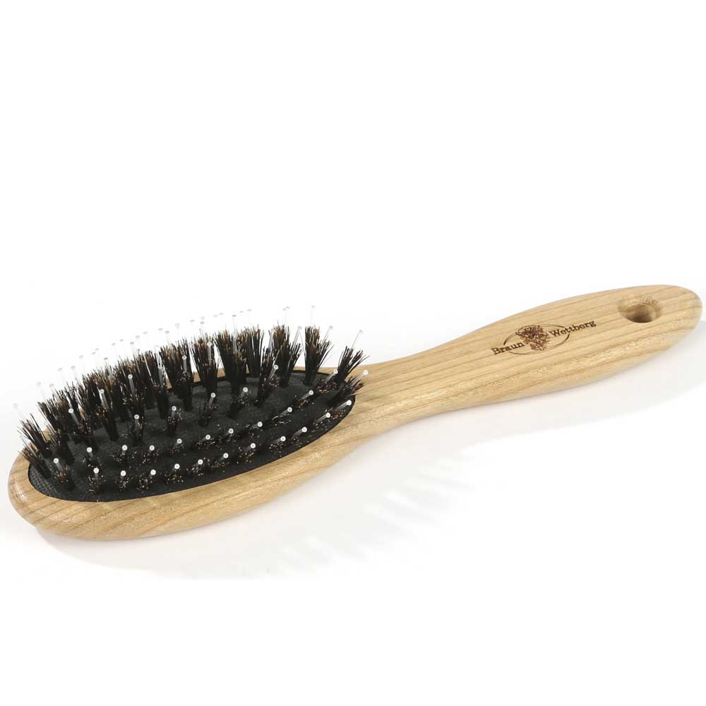 Braun & Wettberg Kirschholzbürste klein - Naturborsten
