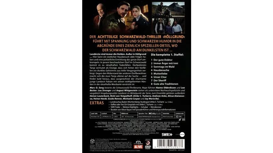 Höllgrund - Die komplette 1. Staffel (Alle 8 Folgen) (Fernsehjuwelen)  [2 DVDs]