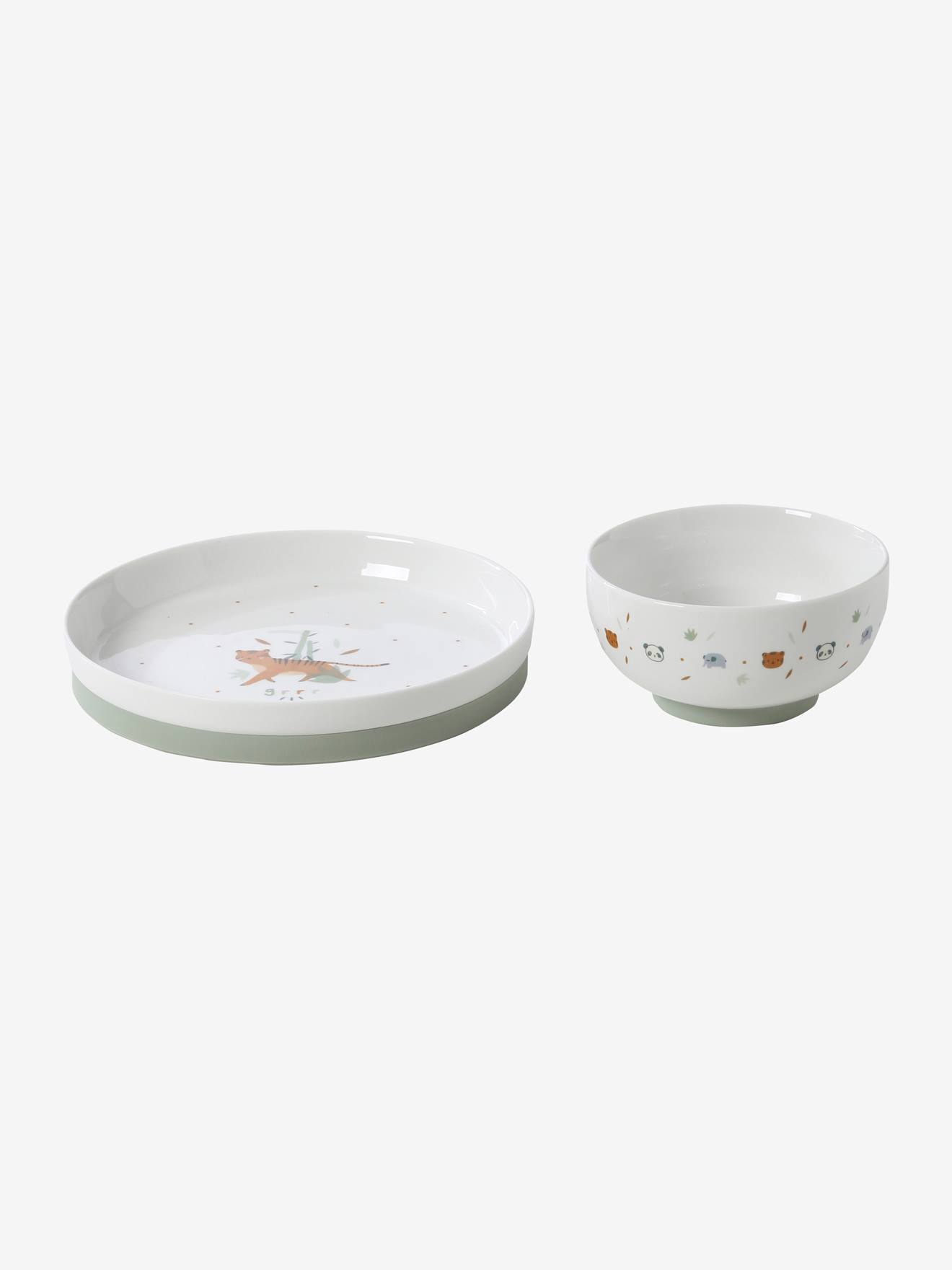 Set vaisselle en céramique et silicone hérissons