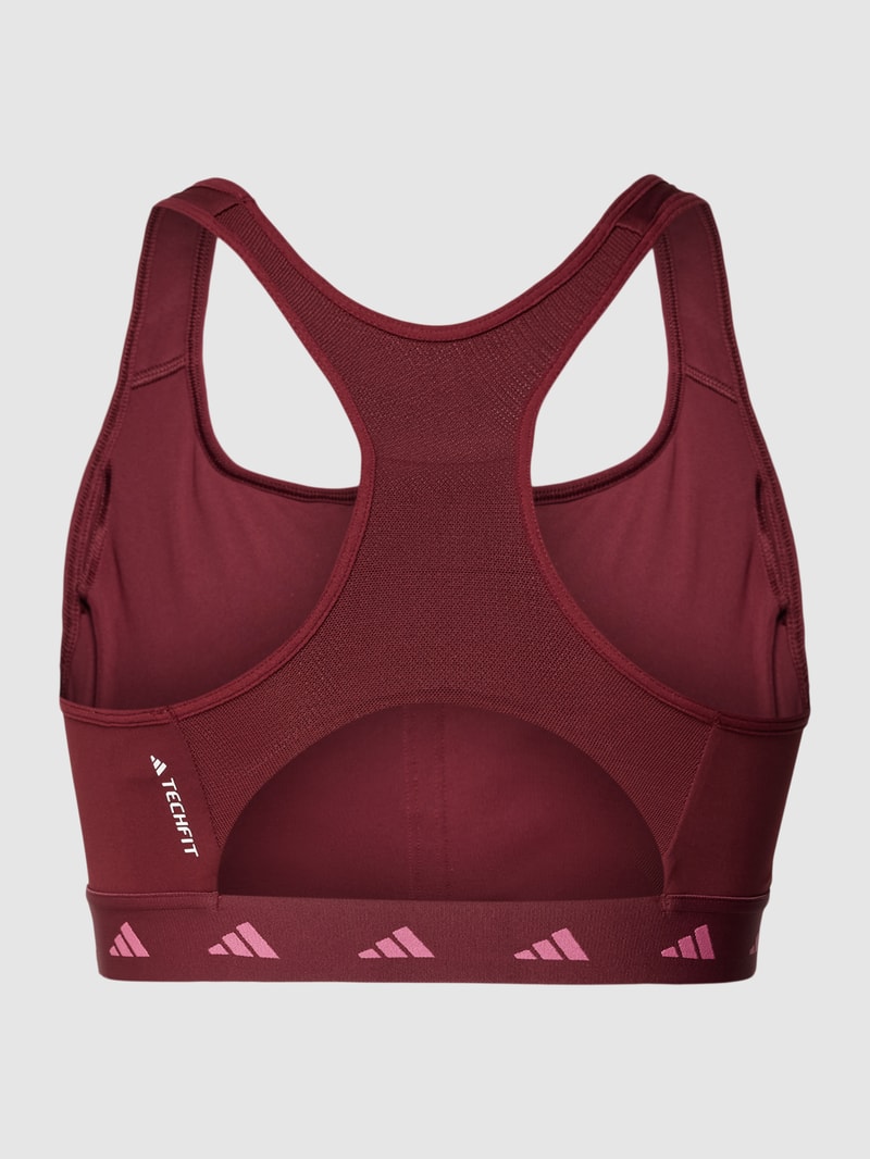 Bralette mit Racerback in bordeaux rot