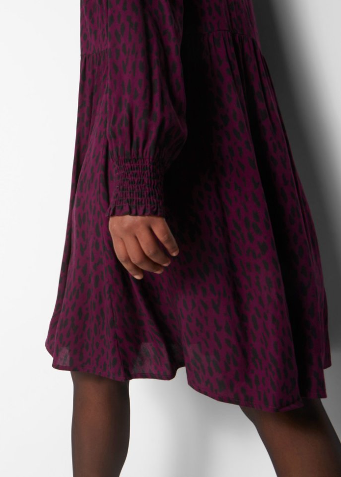 Kleid im Stufenlook