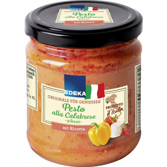 EDEKA Italia Pesto alla Calabrese pikant 190G