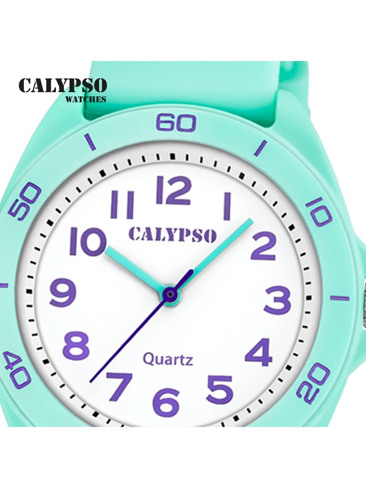 Calypso Analog-Armbanduhr Calypso Junior türkis mittel (ca. 36mm) günstig kaufen onesize
