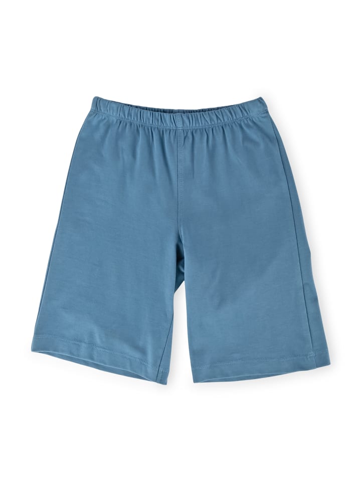 Sigikid Shorty Pyjama Kinder Schlafanzug in grau/blau günstig kaufen